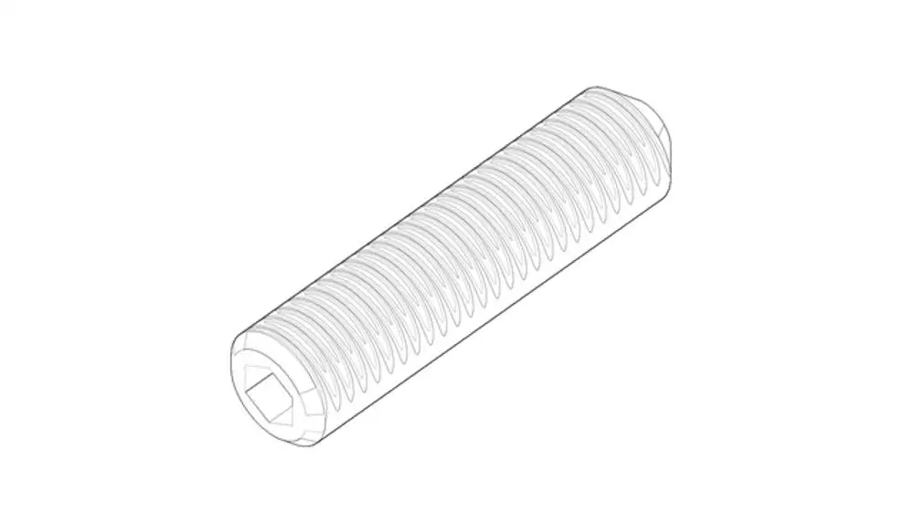 DORNBRACHT Befestigung Gewindestift ERSATZTEILE 093111059 M5 x 20 mm, 09311105990 Galeriebild 1